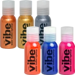 European Body Art Voda Airbrush 6-Packs 1oz. Face