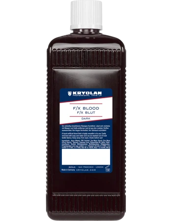 Kryolan F/X Blood 500 Ml Kryolan Professional Make-Up 2 Kryolan F/X Blood 500 Ml Kryolan Professional Make-Up