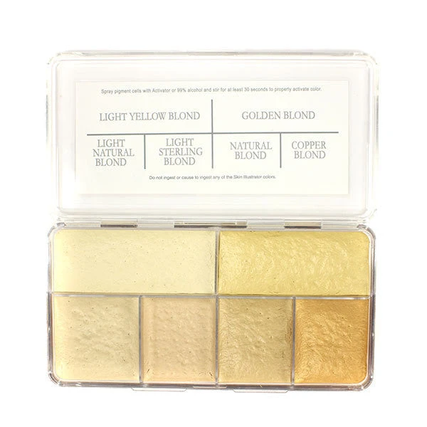 Premiere Products Inc. Special FX PPI Hair Illustrator - Warm Blond Palette 1 Premiere Products Inc. Special FX PPI Hair Illustrator - Warm Blond Palette