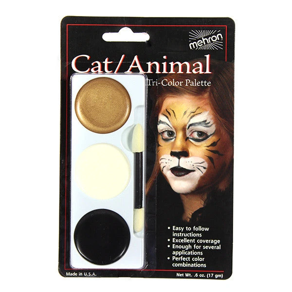 Mehron Tri-Color Palette 6 Mehron Tri-Color Palette