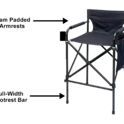 Tuscany Pro Chairs Tuscany Pro Tall Director Chair (CC63T) Kits & Tools