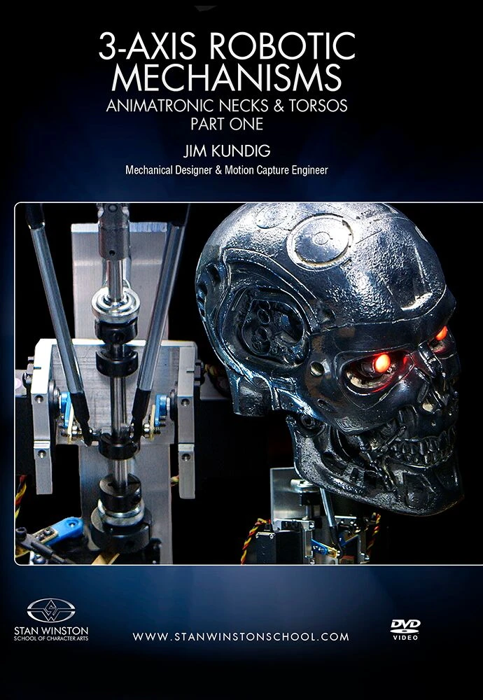 Kits & Tools Stan Winston Studio 3-Axis Robotic Mechanisms Animatronic Necks & Torsos (DVD) 1 Kits & Tools Stan Winston Studio 3-Axis Robotic Mechanisms Animatronic Necks & Torsos (DVD)