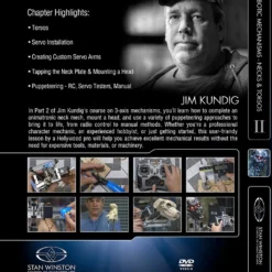 Kits & Tools Stan Winston Studio 3-Axis Robotic Mechanisms Animatronic Necks & Torsos (DVD) 7 Kits & Tools Stan Winston Studio 3-Axis Robotic Mechanisms Animatronic Necks & Torsos (DVD)