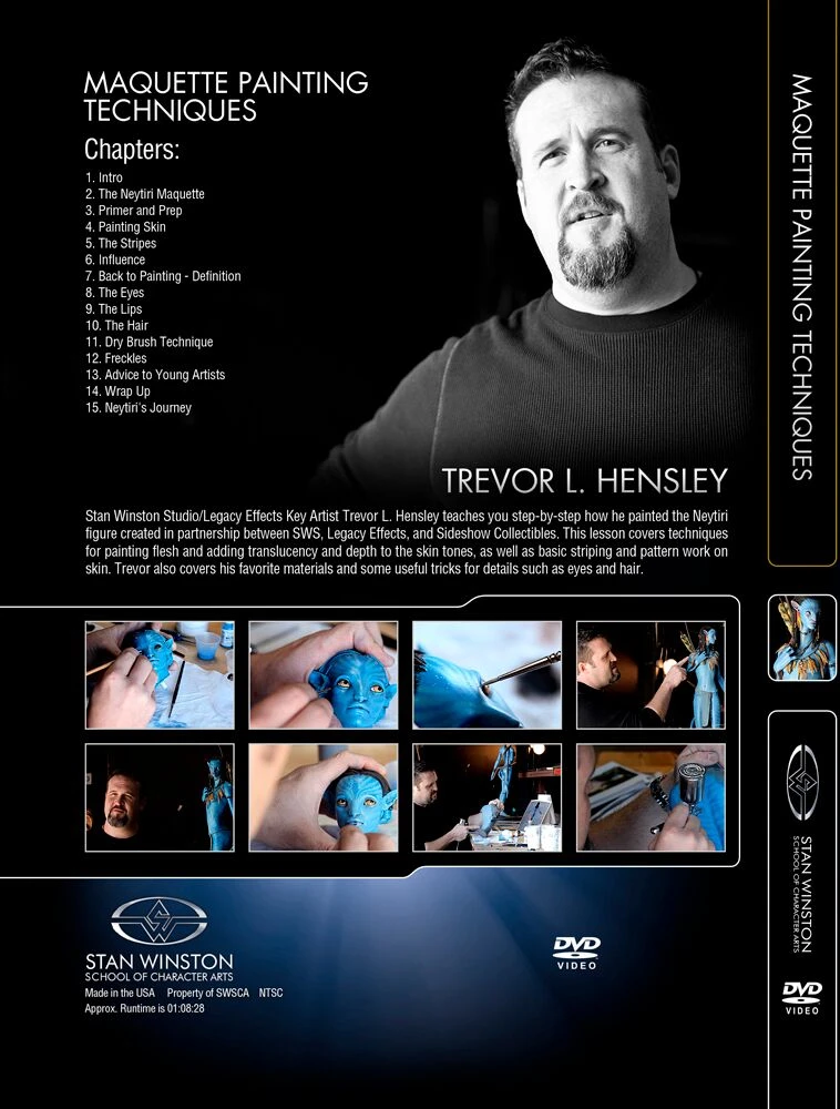 Stan Winston Studio Maquette Painting Techniques (DVD) 2 Stan Winston Studio Maquette Painting Techniques (DVD)
