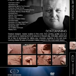 Stan Winston Studio Sculpture Techniques Textures & Forms (DVD) Kits & Tools