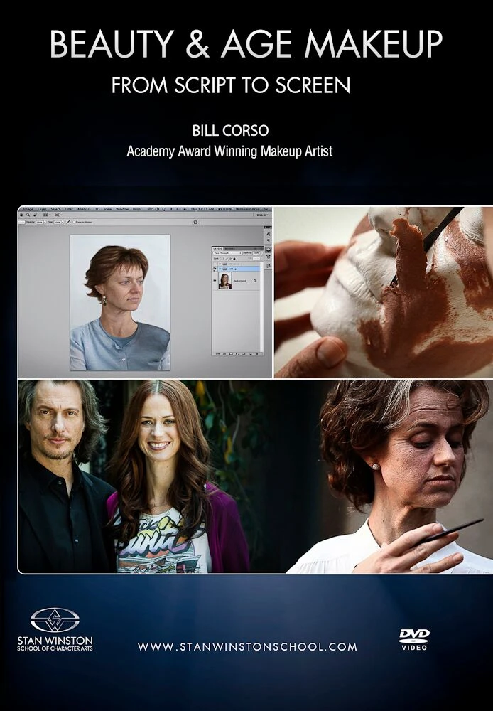 Kits & Tools Stan Winston Studio Beauty & Age Makeup - From Script To Screen (DVD) 1 Kits & Tools Stan Winston Studio Beauty & Age Makeup - From Script To Screen (DVD)