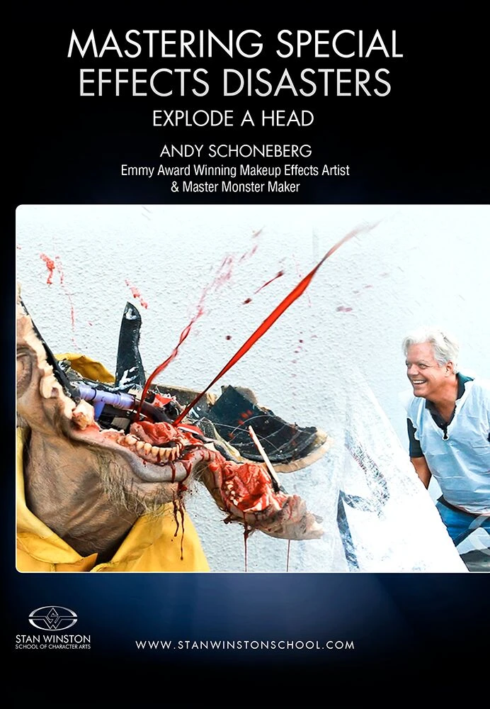 Stan Winston Studio Mastering Special Effects Disasters - Explode A Head (DVD) Kits & Tools 1 Stan Winston Studio Mastering Special Effects Disasters - Explode A Head (DVD) Kits & Tools