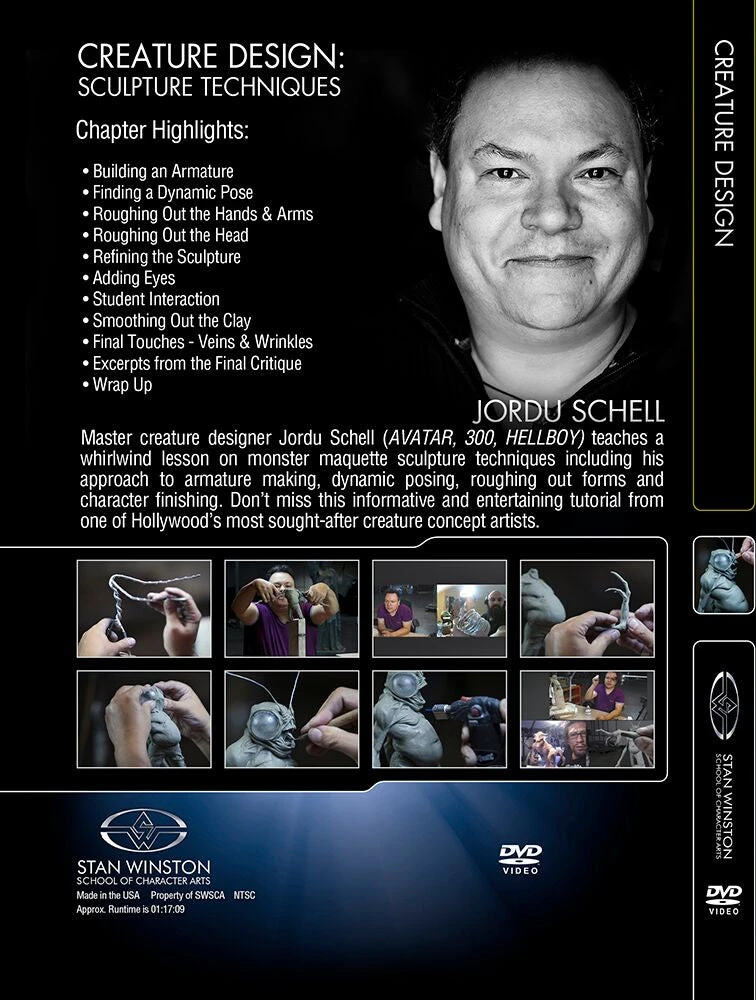 Kits & Tools Stan Winston Studio Creature Design - Sculpture Techniques (DVD) 2 Kits & Tools Stan Winston Studio Creature Design - Sculpture Techniques (DVD)