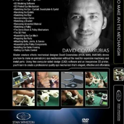 Stan Winston Studio How To Make An Eye Mech - Design, 3D Print & Assembly (DVD) Kits & Tools