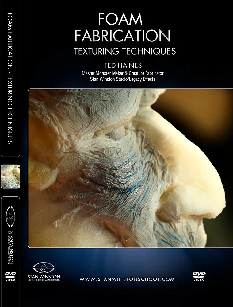 Stan Winston Studio Foam Fabrication - Texturing Techniques (DVD) 1 Stan Winston Studio Foam Fabrication - Texturing Techniques (DVD)