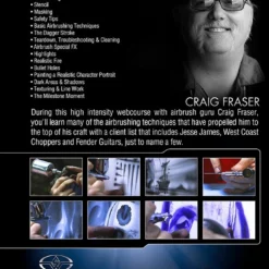 Kits & Tools Stan Winston Studio Airbrush FX - Beginning To Advanced (DVD)