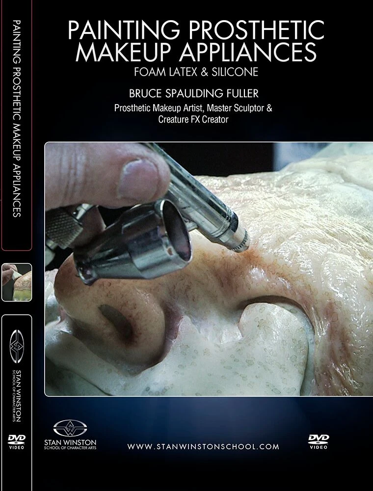 Stan Winston Studio Painting Prosthetic Makeup Appliances - Foam, Latex, Silicone (DVD) 1 Stan Winston Studio Painting Prosthetic Makeup Appliances - Foam, Latex, Silicone (DVD)