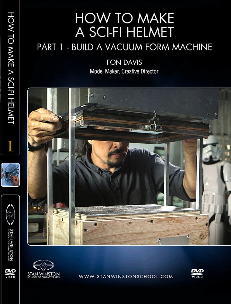 Stan Winston Studio How To Make A Sci-Fi Helmet (DVD) 1 Stan Winston Studio How To Make A Sci-Fi Helmet (DVD)