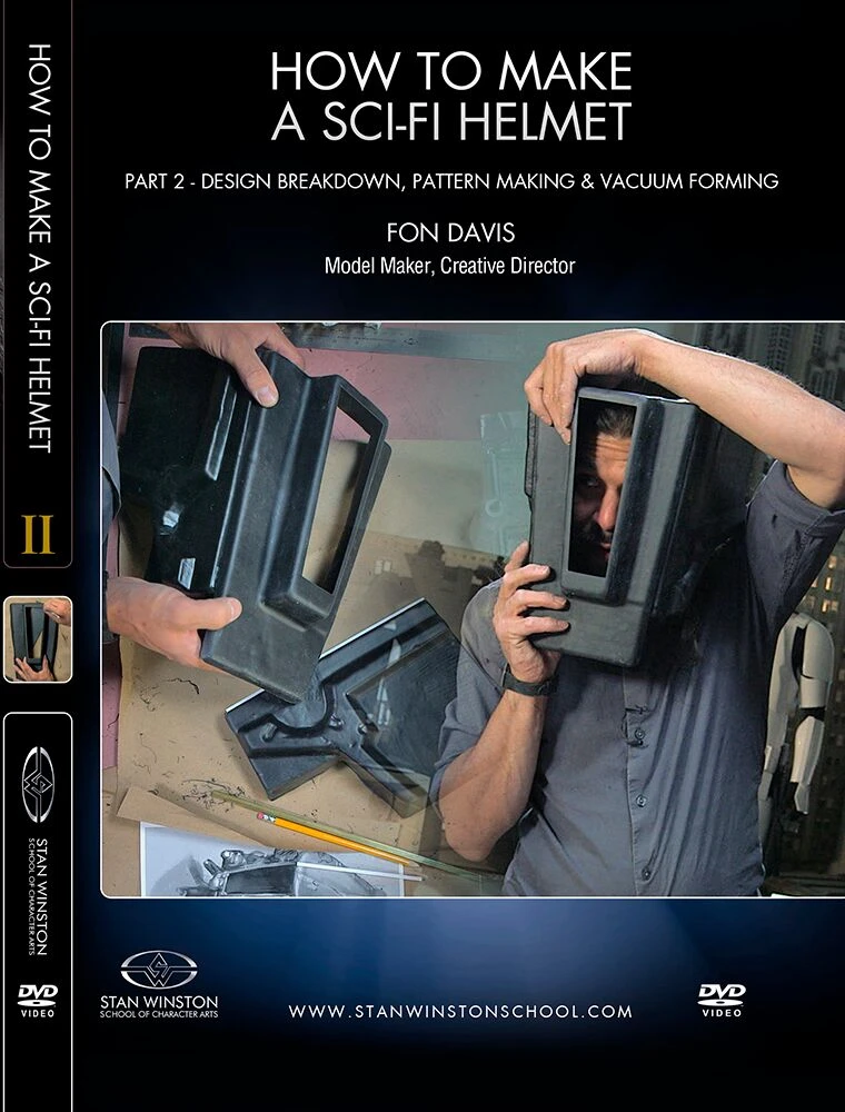 Stan Winston Studio How To Make A Sci-Fi Helmet (DVD) 3 Stan Winston Studio How To Make A Sci-Fi Helmet (DVD)