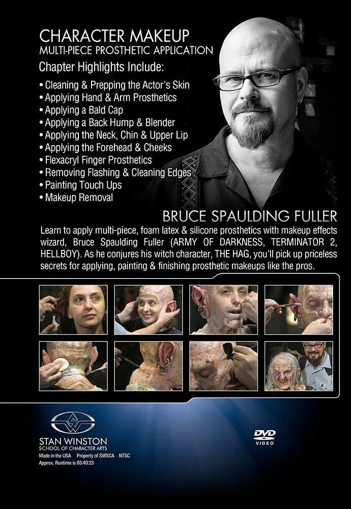 Stan Winston Studio Character Makeup - Multi-Piece Prosthetic Application (DVD) 2 Stan Winston Studio Character Makeup - Multi-Piece Prosthetic Application (DVD)