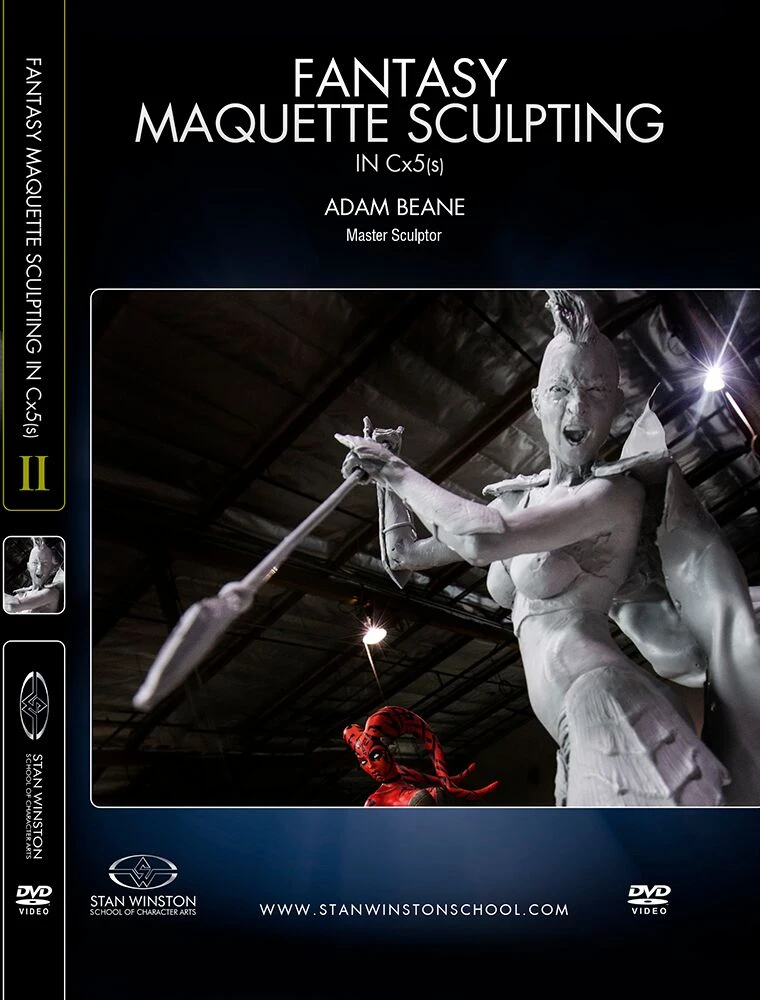 Stan Winston Studio Fantasy Maquette Sculpting In CX5(s) (DVD) 1 Stan Winston Studio Fantasy Maquette Sculpting In CX5(s) (DVD)