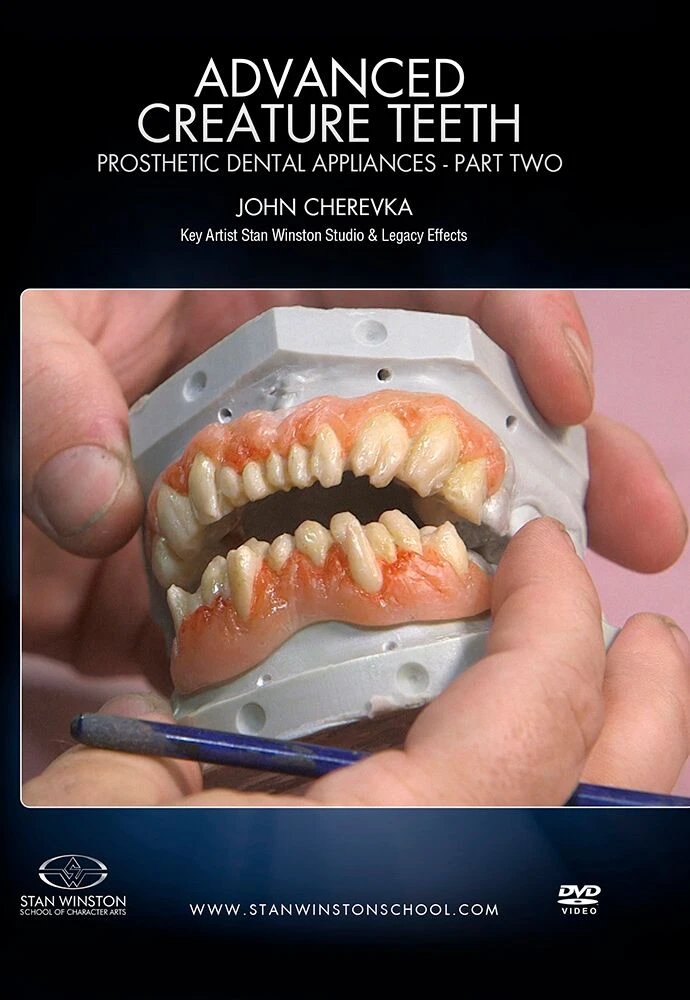 Stan Winston Studio Advanced Creature Teeth Prosthetic Dental Appliances (DVD) Kits & Tools 3 Stan Winston Studio Advanced Creature Teeth Prosthetic Dental Appliances (DVD) Kits & Tools