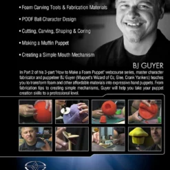 Stan Winston Studio How To Make A Foam Puppet (DVD) Kits & Tools