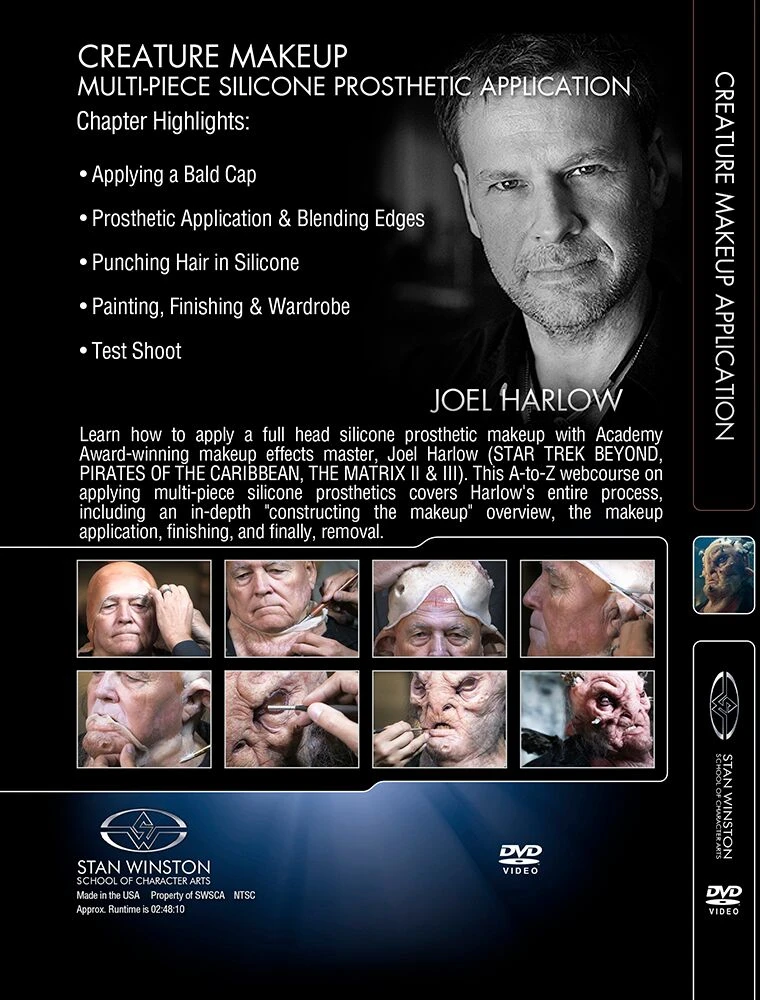 Kits & Tools Stan Winston Studio Creature Makeup - Multi-Piece Silicone Prosthetic Application (DVD)