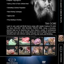 Stan Winston Studio How To Make Horror Props Casting, Painting, And Finishing (DVD) Kits & Tools