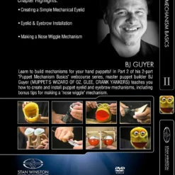 Stan Winston Studio Puppet Mechanism Basics Eyes, Eyebrows, Ears (DVD) Kits & Tools