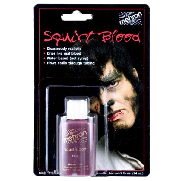 Mehron Performance Squirt Blood 8 Mehron Performance Squirt Blood