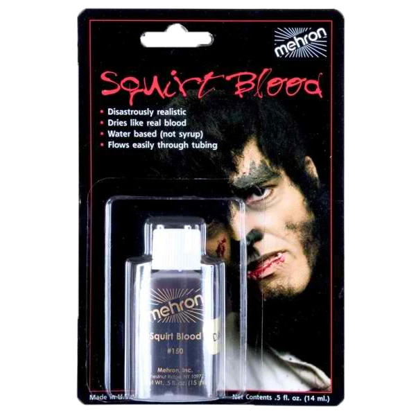 Mehron Performance Squirt Blood 7 Mehron Performance Squirt Blood