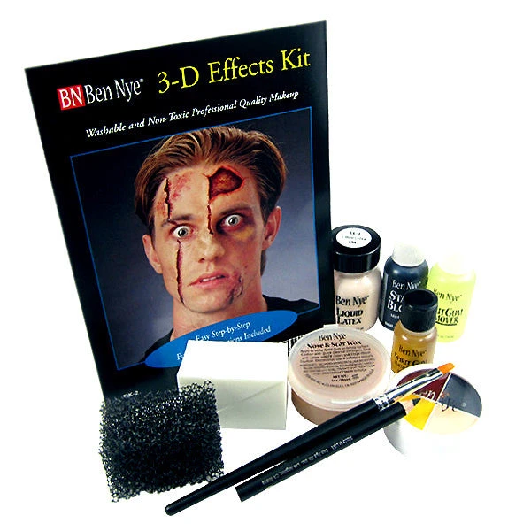 Ben Nye 3-D Special Effects Makeup Kit DK-2 1 Ben Nye 3-D Special Effects Makeup Kit DK-2