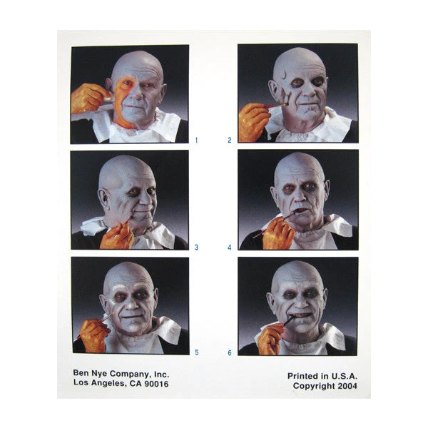 Ben Nye Ghoul Makeup Kit HK-7 2 Ben Nye Ghoul Makeup Kit HK-7