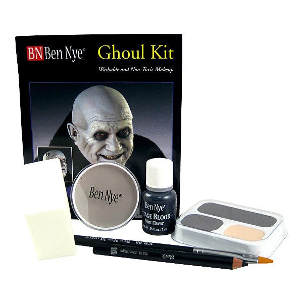 Ben Nye Ghoul Makeup Kit HK-7 1 Ben Nye Ghoul Makeup Kit HK-7