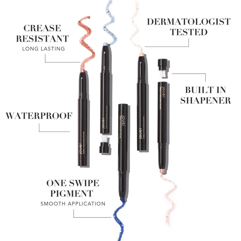 Jouer Crème Eyeshadow Crayon 3 Jouer Crème Eyeshadow Crayon