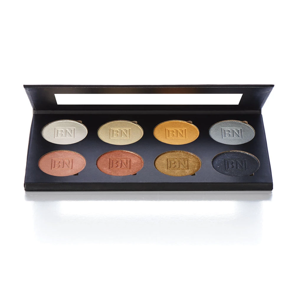 Ben Nye Lumiere Metallic Shadow Palette 8-color (ESP-93) 1 Ben Nye Lumiere Metallic Shadow Palette 8-color (ESP-93)
