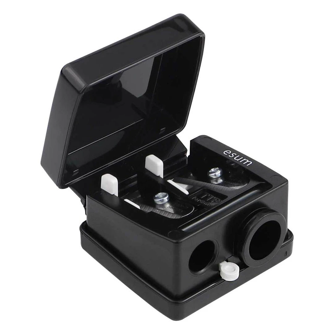 Esum Dual Pencil Sharpener 2 Esum Dual Pencil Sharpener