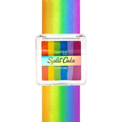 Gavissi Chrome Rainbow 6 Color Split Liner 7 Gavissi Chrome Rainbow 6 Color Split Liner