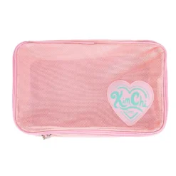 KimChi Chic Beauty Mesh Cosmetics Bag