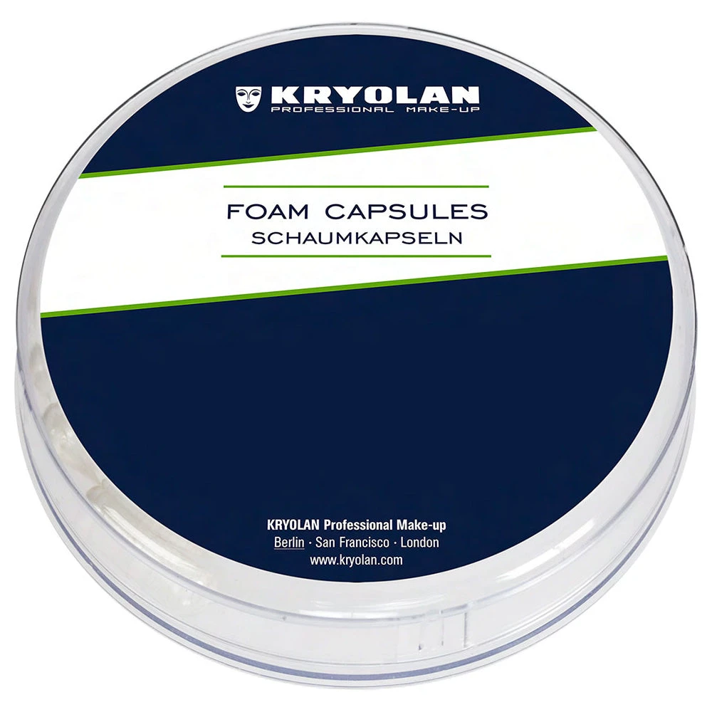 Kryolan Foam Capsules (04047) Kryolan Professional Make-Up 1 Kryolan Foam Capsules (04047) Kryolan Professional Make-Up