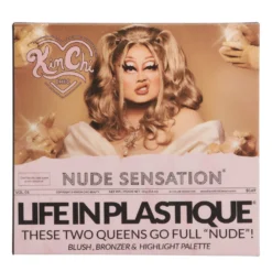 KimChi Chic Beauty Nude Sensation: Life In Plastique Blush, Bronzer & Highlighter Palette