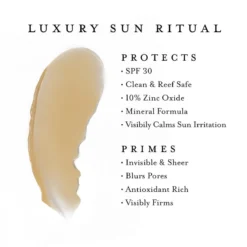 New Saint Jane Luxury Sun Ritual Pore Smoothing SPF 30 Sunscreen