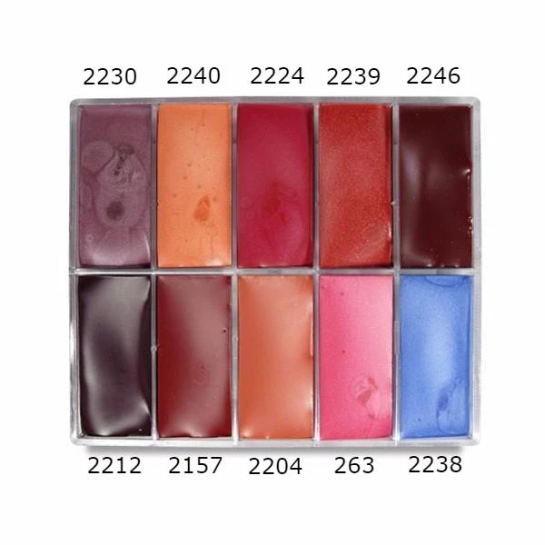 MAQ Pro Maqpro Lipstick Palette R23 (0.5oz./15ml. Slim) 2 MAQ Pro Maqpro Lipstick Palette R23 (0.5oz./15ml. Slim)