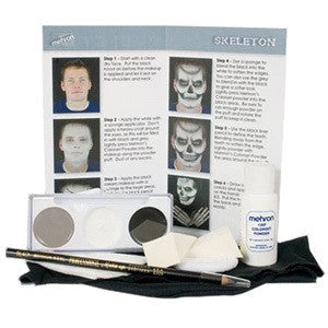 Mehron Skeleton Character Kit 3 Mehron Skeleton Character Kit