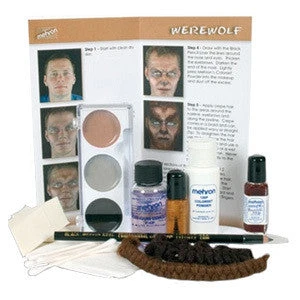 Mehron Werewolf Character Kit 3 Mehron Werewolf Character Kit