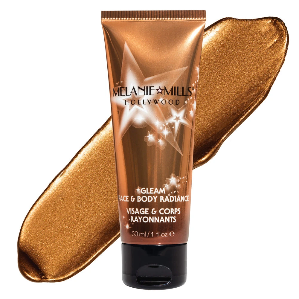 Melanie Mills Hollywood Gleam Face & Body Radiance 1oz. 8 Melanie Mills Hollywood Gleam Face & Body Radiance 1oz.