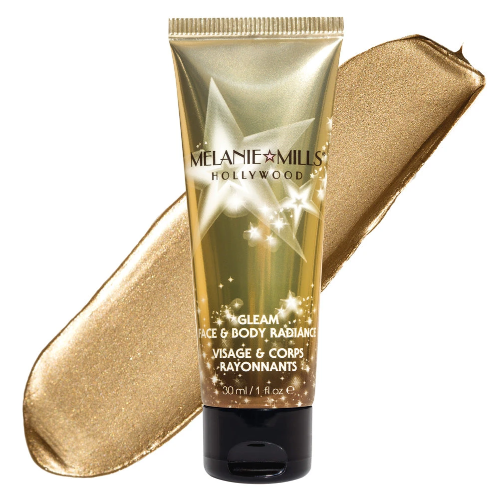 Melanie Mills Hollywood Gleam Face & Body Radiance 1oz. 10 Melanie Mills Hollywood Gleam Face & Body Radiance 1oz.