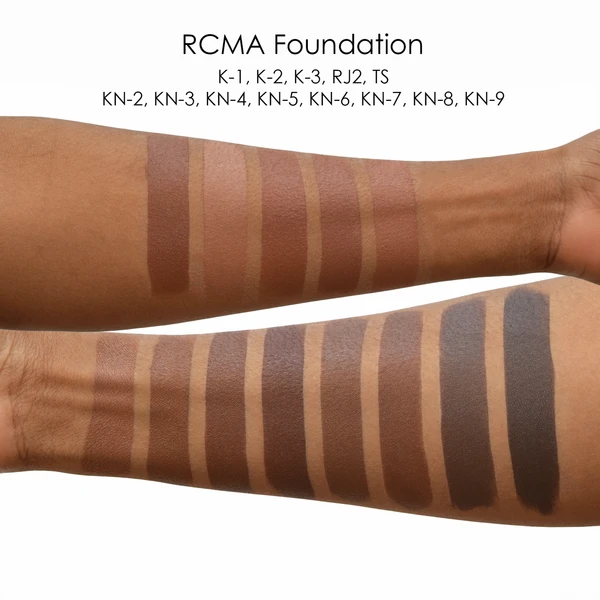 RCMA Makeup Four Color Foundation 2 RCMA Makeup Four Color Foundation