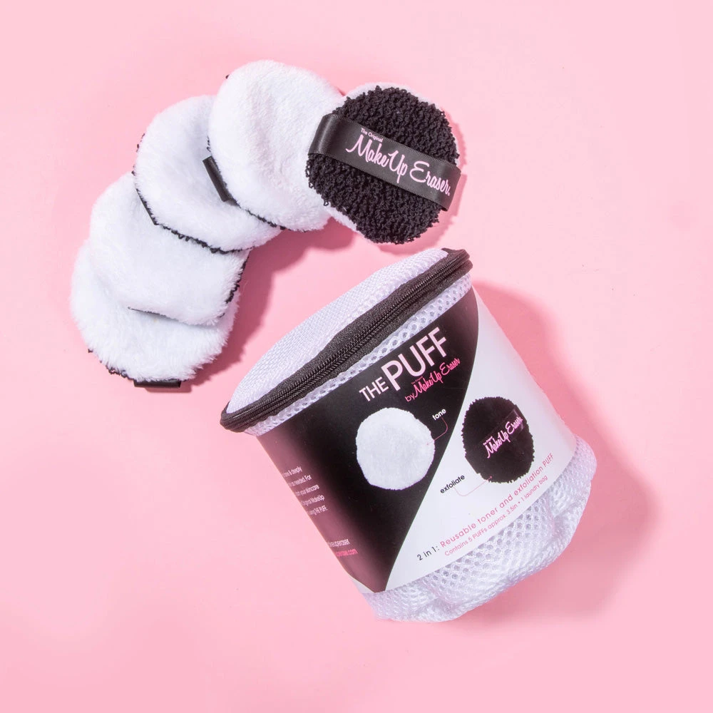 The Makeup Eraser The Puff (5 Pack): Tone & Deeply Exfoliate New 6 The Makeup Eraser The Puff (5 Pack): Tone & Deeply Exfoliate New