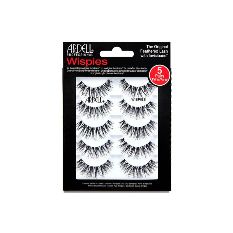 Ardell Lashes Ardell 5 Pack Wispies Lashes - Black (68984) Eyes 1 Ardell Lashes Ardell 5 Pack Wispies Lashes - Black (68984) Eyes