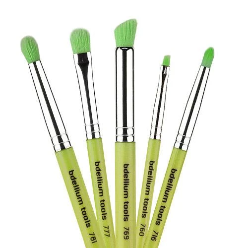 Bdellium Tools Green Bambu Smoky Eyes 5pc Brush Set 2 Bdellium Tools Green Bambu Smoky Eyes 5pc Brush Set