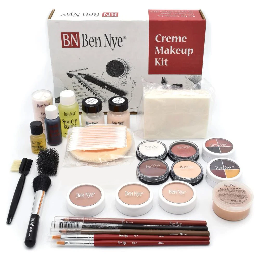 Ben Nye Theatrical Creme Makeup Kit 1 Ben Nye Theatrical Creme Makeup Kit