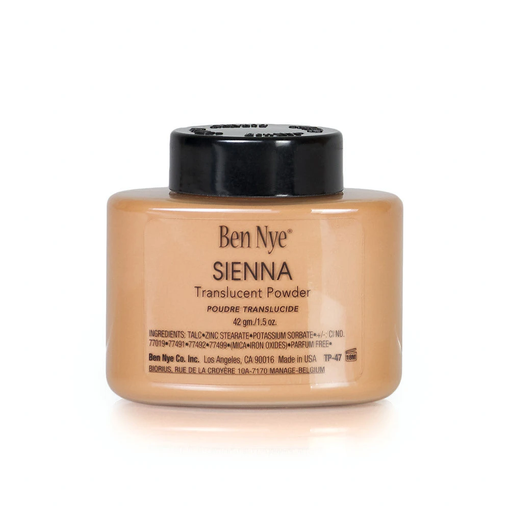 Ben Nye Sienna Classic Translucent Face Powder 4 Ben Nye Sienna Classic Translucent Face Powder