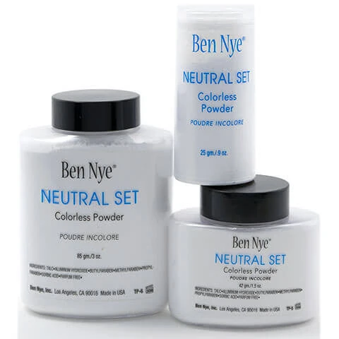 Ben Nye Neutral Set Colorless Face Powder 2 Ben Nye Neutral Set Colorless Face Powder